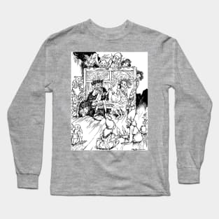 The Elf Mound - Arthur Rackham Long Sleeve T-Shirt